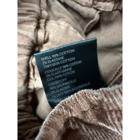 Free People Margate Womens Small Pants High Paper Bag Waist Corduroy Cinnamon - Picture 4 of 5